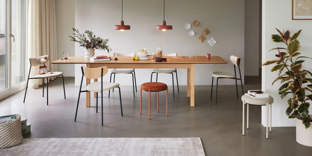 AURA Hocker Stoff – Bild 2
